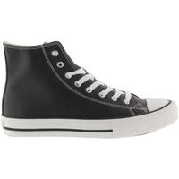 victoria zapatillas altas tribu botin efecto piel negro para hombre