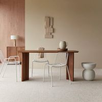 mesa de cocina de acacia maciza para 2- 4 personas