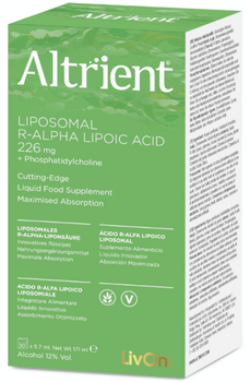 Altrient Liposomal Ácido R- Alfa Lipoico 226mg 30 Sobres