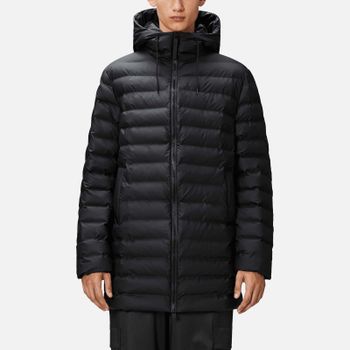 RAINS Lohja Quilted Shell Long Puffer Jacket - XL