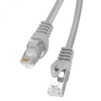 lanberg cable de red rj45 cat6 ftp 1m gris