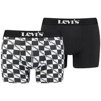 levis calzoncillos boxer logo checkerboard 2p levis hombre para hombre