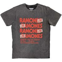 ramones camiseta concert para mujer