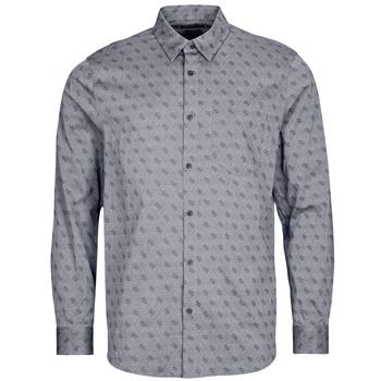 Guess Camisa manga larga 4G JACQUARD SHIRT para hombre