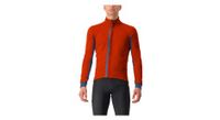 chaqueta de manga larga castelli entrata rojo azul