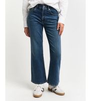 gant para mujer 4100243 jeans vaqueros kick flare azul 29 casual algodon denim