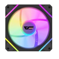 ventilador suplementario darkflash dm12 black pro 120mm 1800rpm argb direccionable