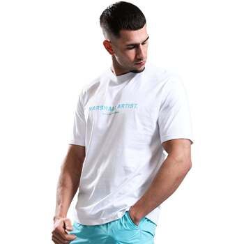Marshall Artist Camiseta Thermo T-Shirt White/Mint para hombre
