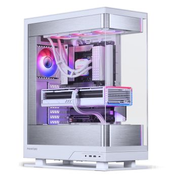 Phanteks Evolv X2 D-RGB Mid Tower Doble Cristal Templado USB-C Blanca