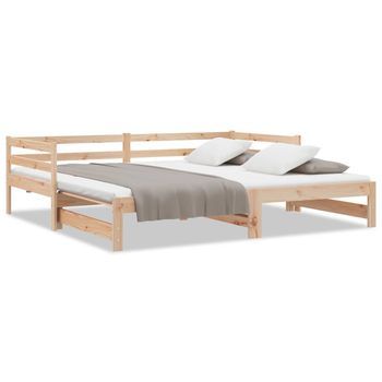 Sofá Cama Extraíble Sin Colchón 80x200 Cm Vidaxl