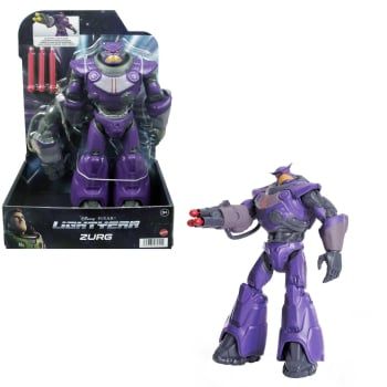 Pixar Lightyear Zurg Figura de Acción 12 cm, Juguete +3 años