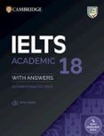 ielts 18 academic students book with answers with audio with resource bank