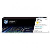 toner original hp laserjet 203x amarillo de alta capacidad