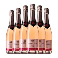 perelada festival rose brut cava 75 cl 115 vol pack de 6 unidades