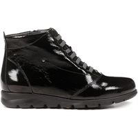 fluchos botines f0356 blackpatent para mujer