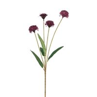 tallo de crisantemo artificial violeta berenjena h60
