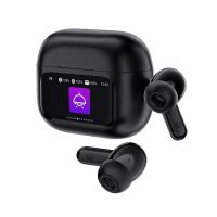 auriculares inalambricos acefast con pantalla tactil inteligente 35db anc enc reduccion de ruido bluetooth 54 musica deportes eq auriculares 32h en espera w6
