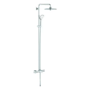 Sistema De Ducha Con Termostato Grohe Euphoria System 260 Para Baño Y Ducha, Chrome, 27475002