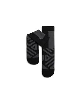 Calcetines de Running On running Performance Mujer Negro/Gris