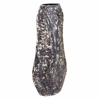 jarron de metal  26x09x58h cm
