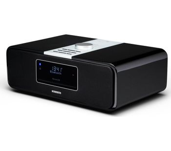 ROBERTS Blutune 200 Bluetooth Traditional Hi-Fi System - Black, Black