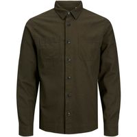 jack  jones camisa manga larga 12212896 jjlogan autumn solid shirt ls jnr rosin para nino