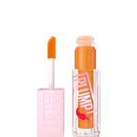 maybelline lifter gloss plumping lip gloss lasting hydration formula with hyaluronic acid and chilli pepper various shades - hot honey