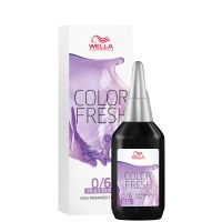 wella professionals color fresh semi-permanent colour - 06 silver violet 75ml