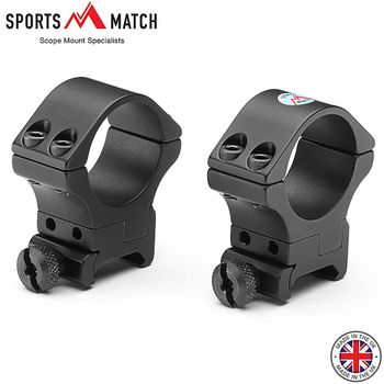 Sportsmatch ATP72 Monturas 2Pc Alta Weaver 30mm Altura Ajustable