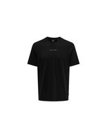 camiseta only  sons levi life reg text black hombre