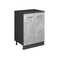 armario de ampliacion rion 60 x 46 cm sin inclinacion con 2 puertas vicco
