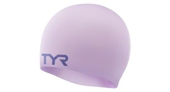 Gorro de natacion de silicona tyr lavanda