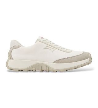 Camper para hombre. K100864-007 Zapatillas de piel Drift Trail blanco (43), Tela, Plano, Cordones, Casual