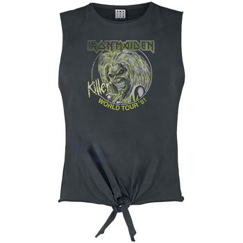 Amplified Clothing Camiseta manga larga Killer World Tour '81 para mujer