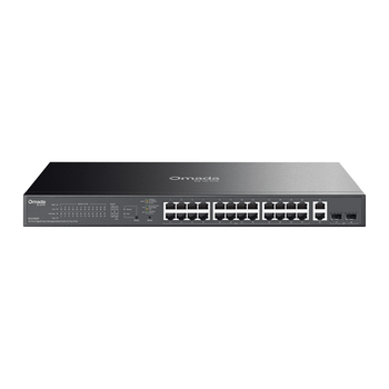 Omada 28-Port Gigabit Easy Managed Switch with 24-Port PoE+