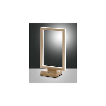 Lámpara De Mesa Led Bard 15w Oro Mate 3394-30-225 Fabas Luce