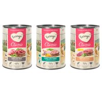 feringa classic meat menu 12 x 400 g - pack ahorro - pack mixto 2 - conejo y pavo pato y ternera cordero y vacuno