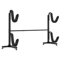soporte para 2 kayaks acero 250x57x1275 cm vidaxl