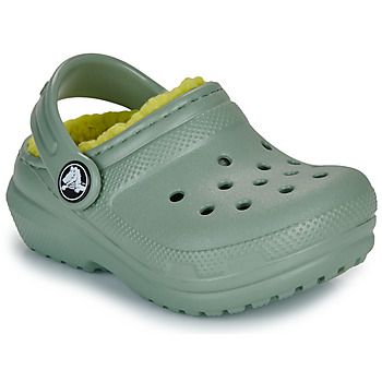 Crocs Zuecos Classic Lined Clog T para niña