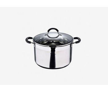 Olla 9,5 litros con tapa masterpro foodies
