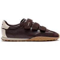 hoff deportivas moda bridge velcros chocolate para hombre