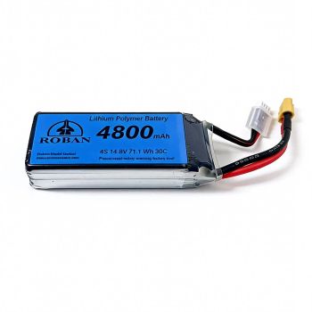 ROBAN 450L Helicóptero RC piezas de repuesto 14.8V 4800mAh 71.1Wh 30C 4S LiPo Batería enchufe XT60