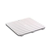tatay tarima ducha polipropileno madera clara 55x55