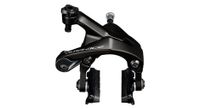 pinza de freno trasero shimano dura ace br r9200 dual pivot black  pastillas de carbono