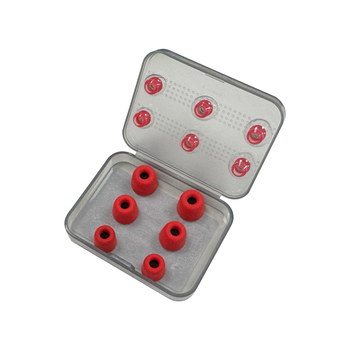 CCA S02 6 pares (S/M/L) de silicona + almohadillas de espuma viscoelástica, juego combinado de almohadillas aislantes de ruido para CCA CRA