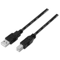 aisens a101-0007 cable usb 20 para impresora usb-a a usb-b 3m negro
