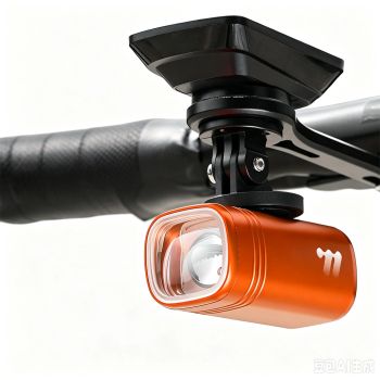 WEST BIKING Mini-Bicicleta Inteligente Faro 1300 lúmenes IPX6 impermeable Faro de bicicleta recargable USB-C Encendido/A
