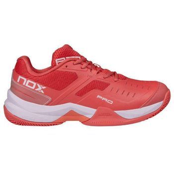 Zapatillas Nox At10 Pro Coral Blanco Mujer