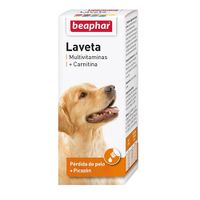 beaphar laveta con carnitina para perros con perdida de pelo o picazon 50 ml