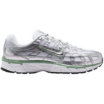 Nike Deportivas Moda P-6000 Metallic Silver White Steam (Women's) para hombre